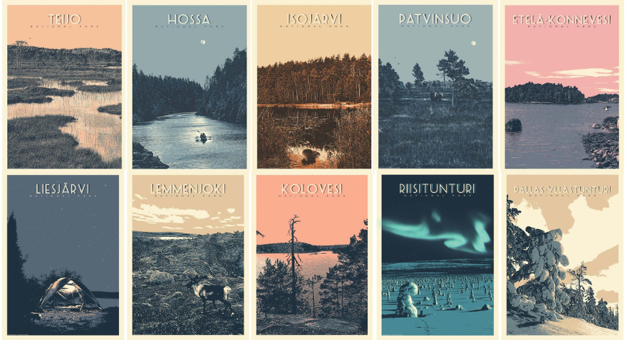 Kansallispuistot - kauneinta suomalaisdta luontoa