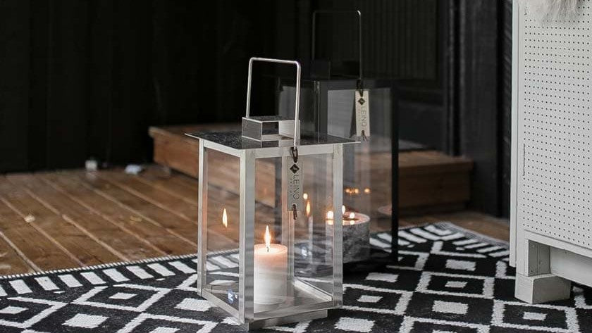 Mitä viedä tupaantuliaislahjaksi, teraslyhty