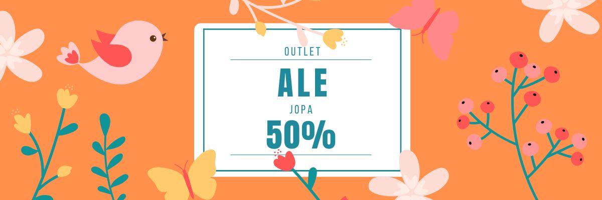 Outlet - ale jopa 50%