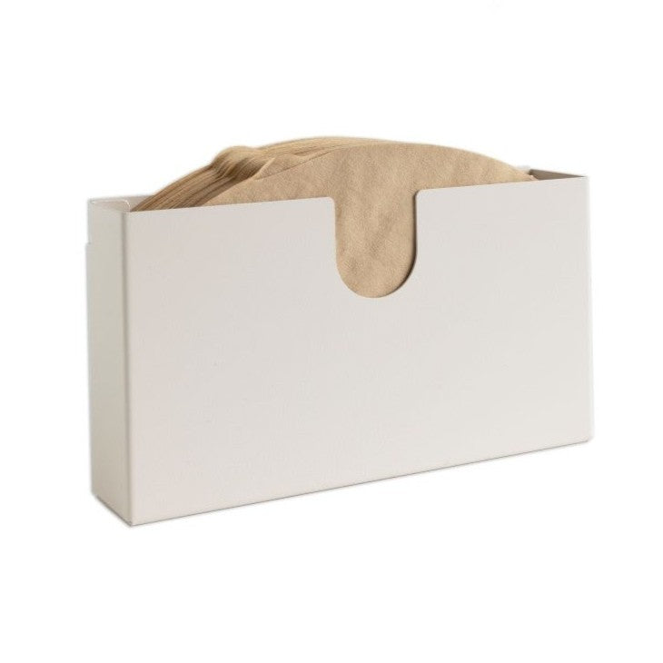 Coffee Filter Bag holder, white