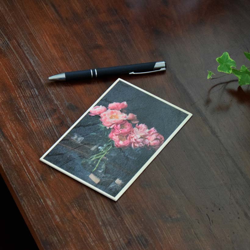 Puinen kortti Kreetta Järvenpää Plywood Print Few Things I like A6 postikortti 