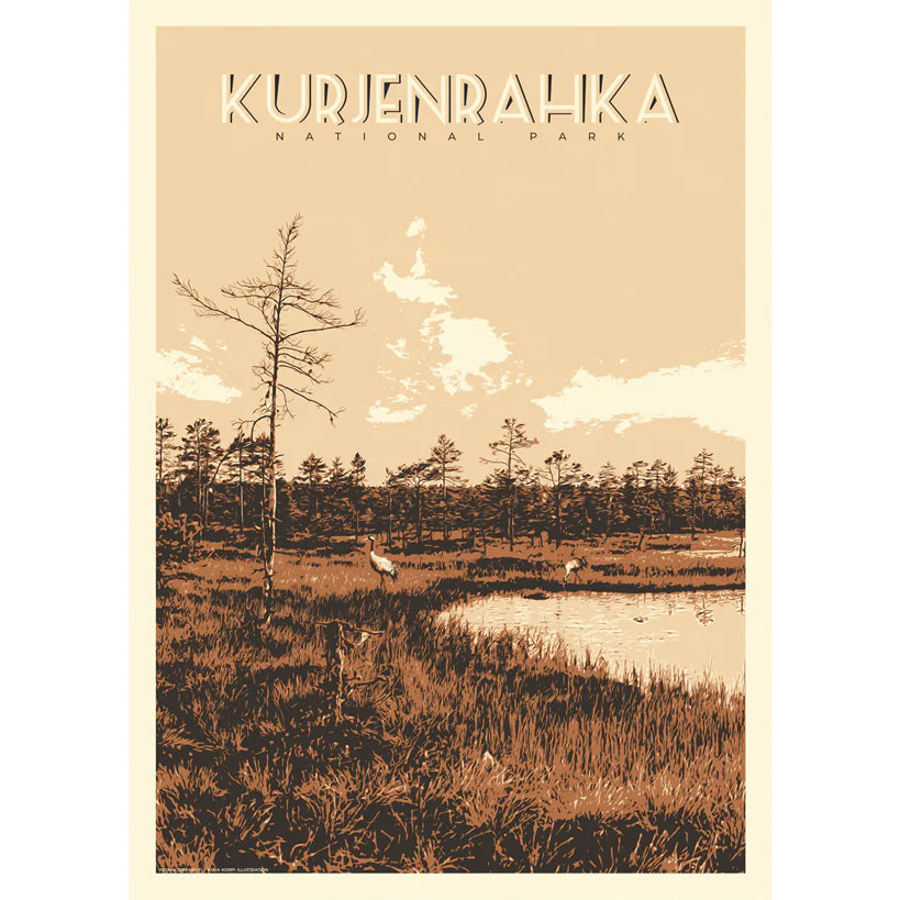 Finnish national parks, poster