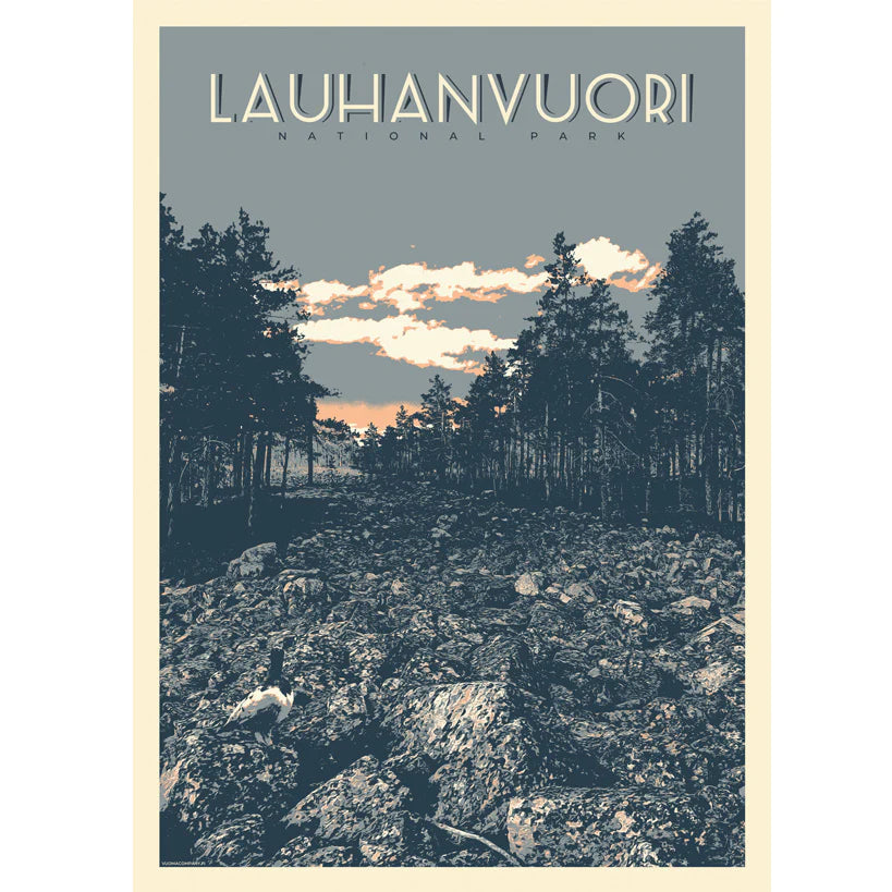 Finnish national parks, poster