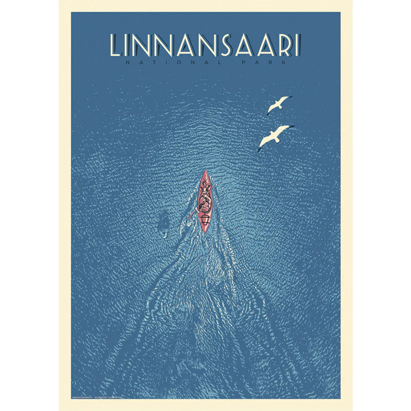 Finnish national parks, poster