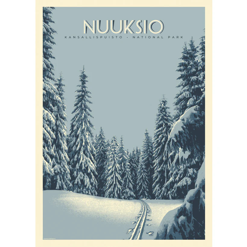 Finnish national parks, poster