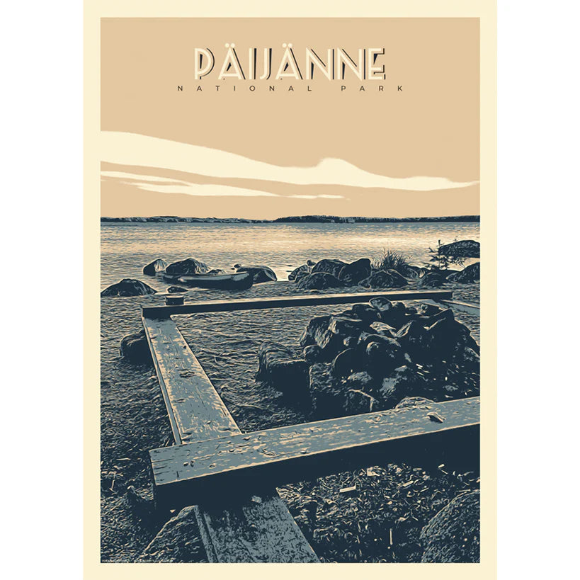 Finnish national parks, poster