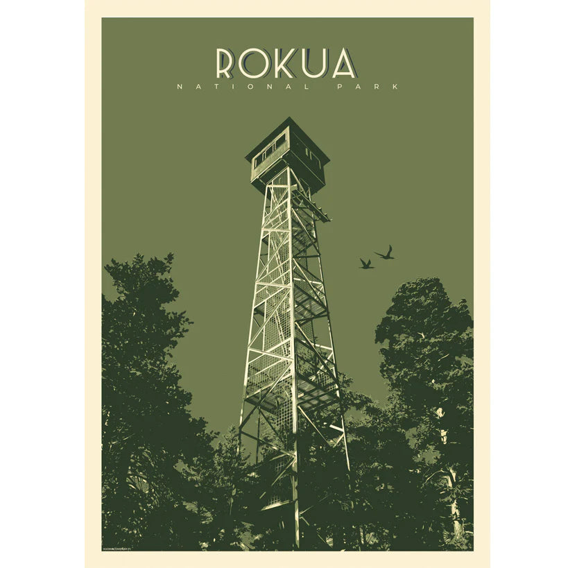Finnish national parks, poster