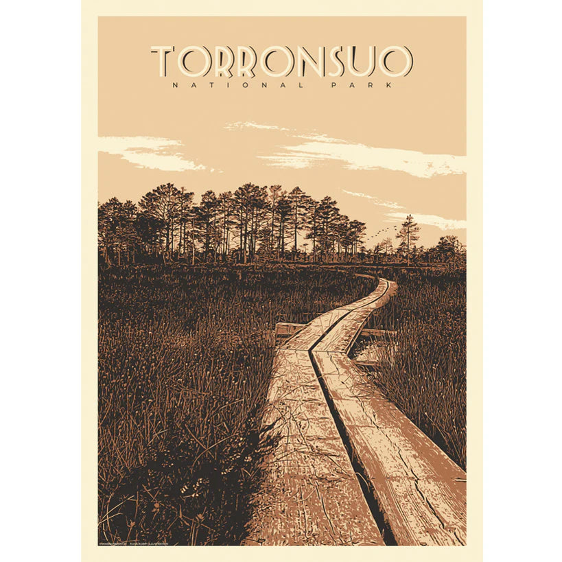 Finnish national parks, poster