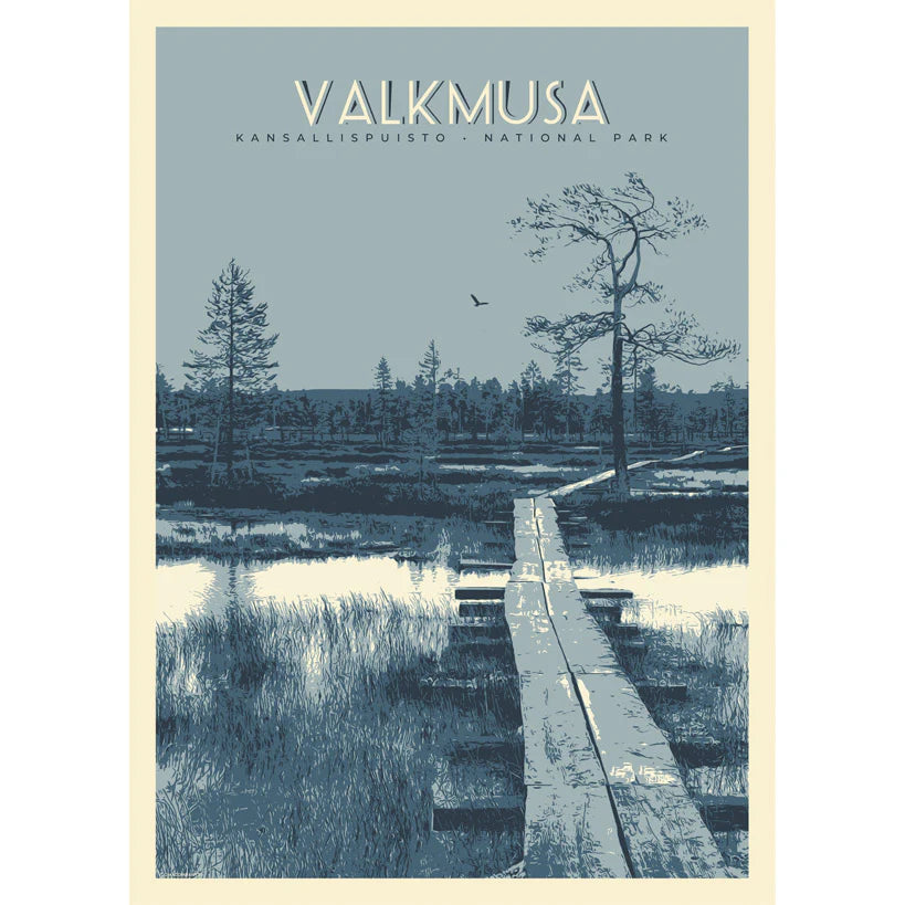 Finnish national parks, poster
