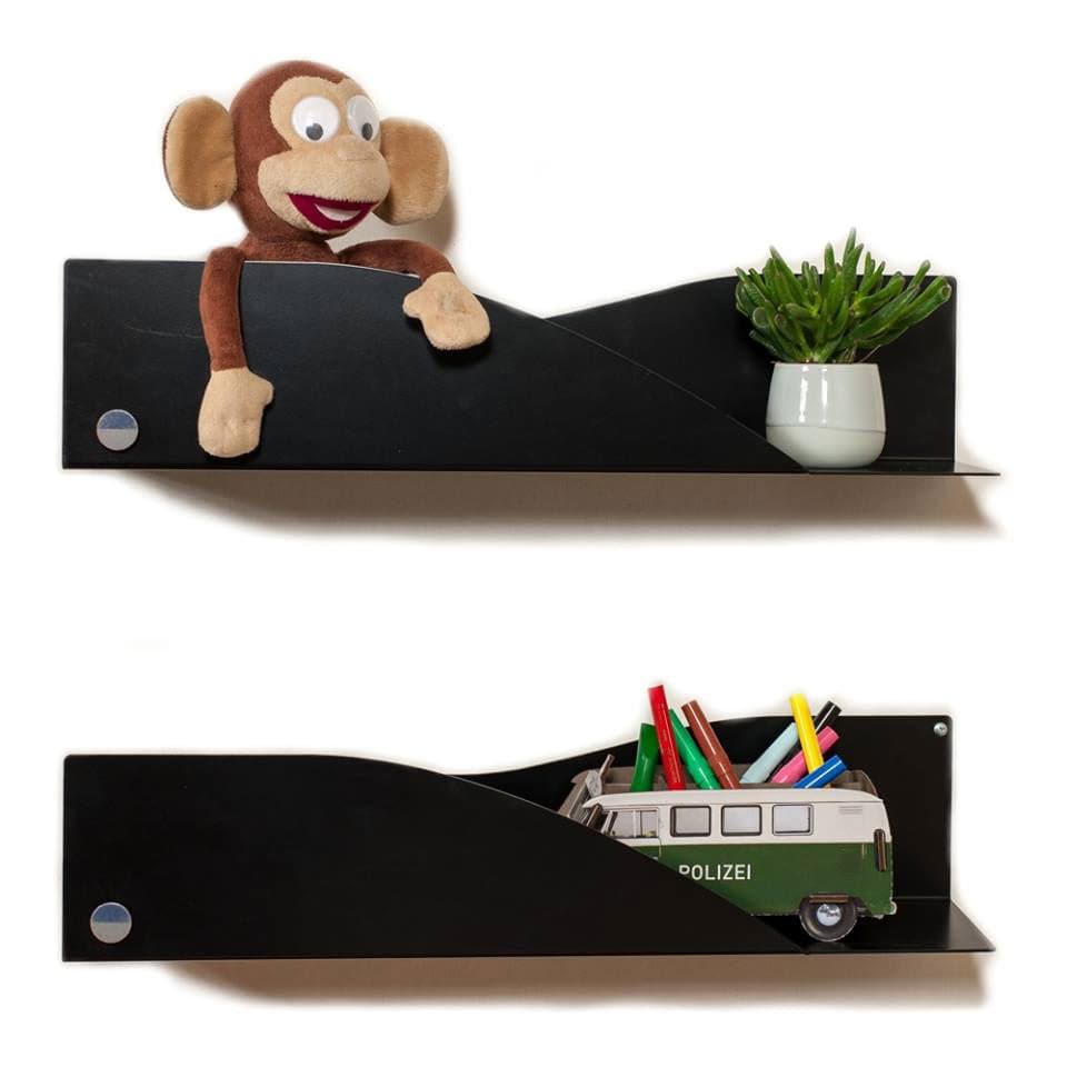 Saimaa seinähylly teräs Pauliina Rundgren HandiCrafts