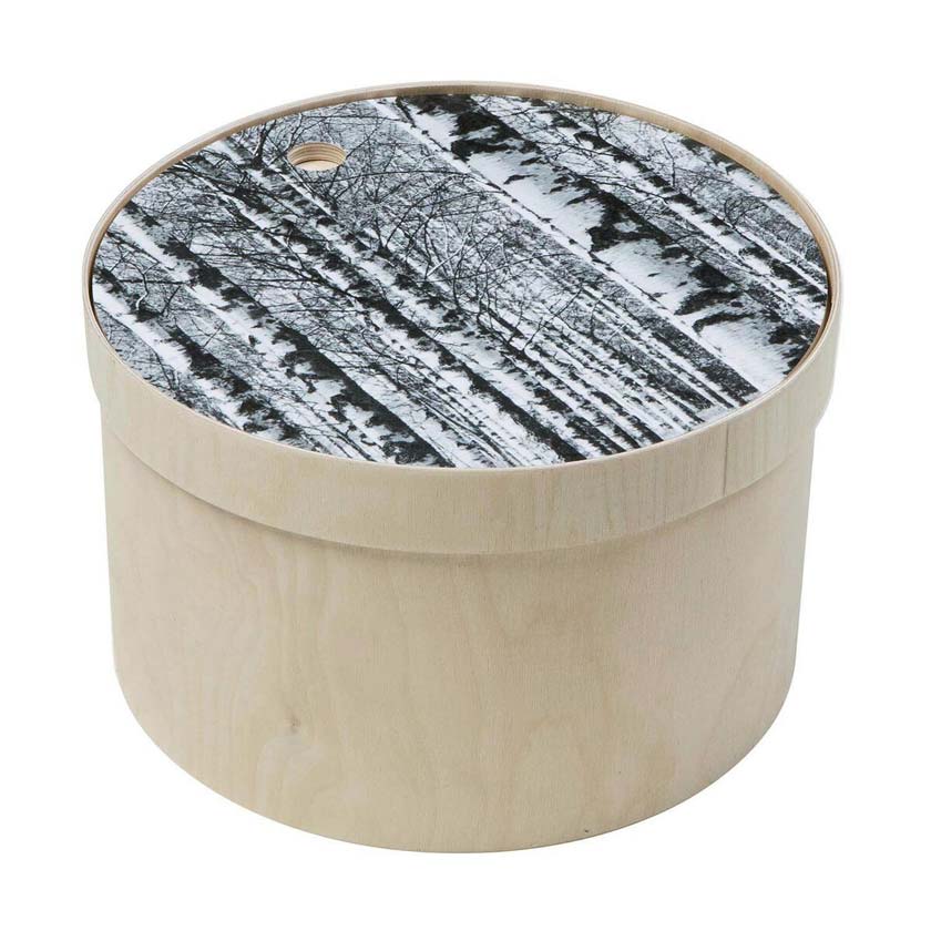 Puinen tarjoilurasia leipälaatikko Koivumetsä leikkuulauta Miiko design 